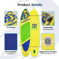 Thumbnail for yellow paddle board details